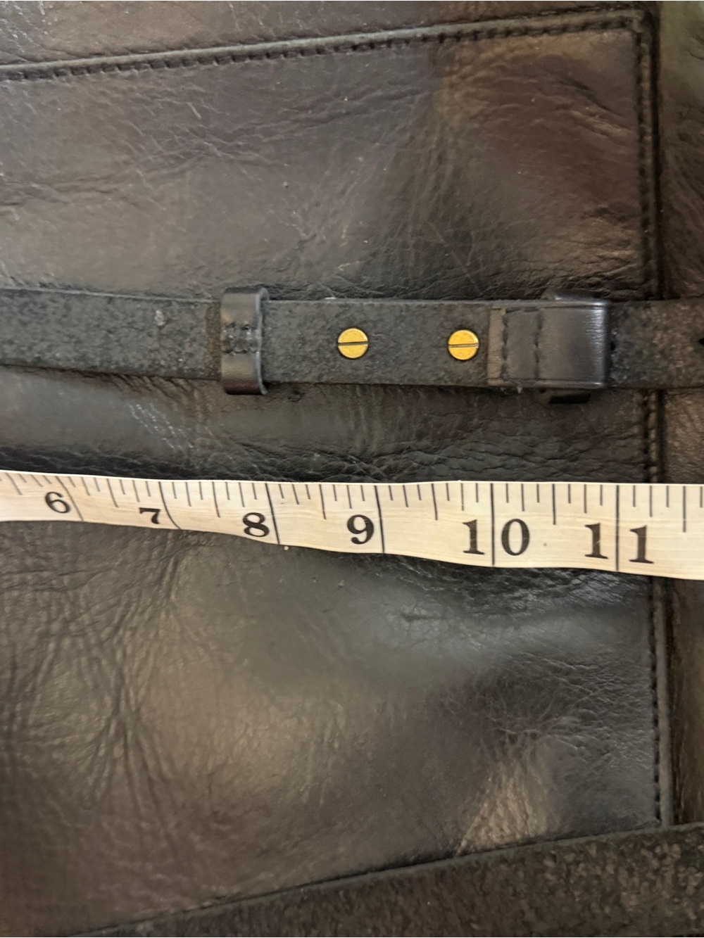 Madewell Black Leather Everyday Tote with Crossbody Strap - Picture 10 of 10